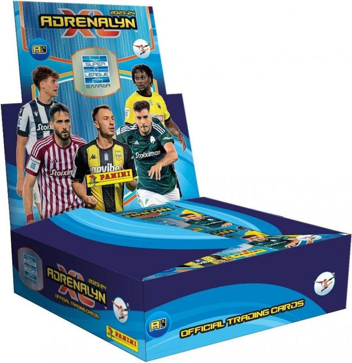 Image du produit Panini Super League 2023-24 Adrenalyn XL Με 24 Φακελάκια με Κάρτες (Pack de boosters)