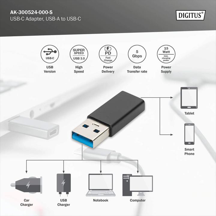 Produktbild Digitus C – A (USB 3.0)