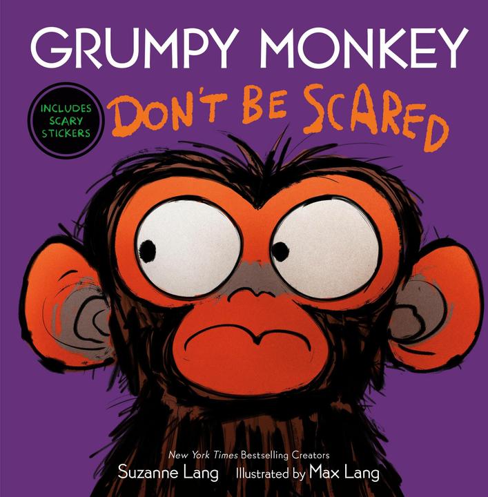 Immagine prodotto Grumpy Monkey Don't Be Scared (Inglese, Max Lang, Suzanne Lang, 2023)