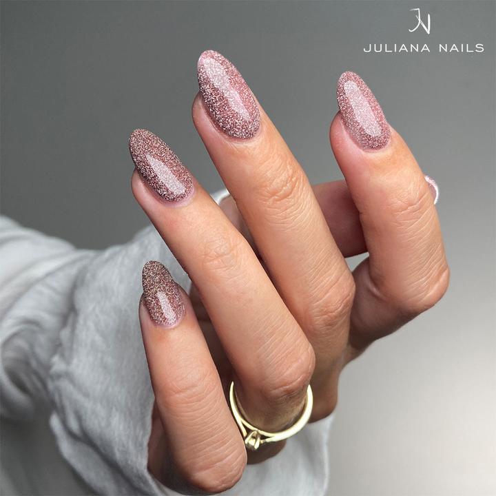 Actual product image Juliana Nails Gel Lack Reflective Glitter Drawings (Reflective Glitter Drawings, UV gel varnish)