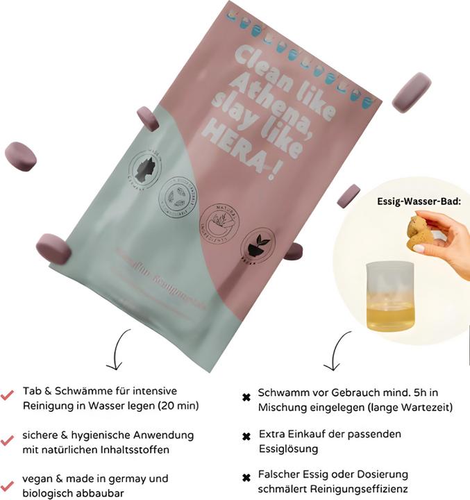 Actual product image Hera Organics Menstrual sponge (6 x, Regular)