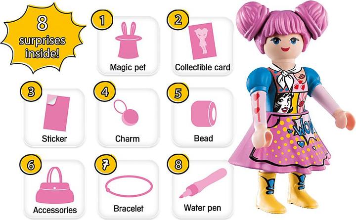 Image du produit Playmobil Rosalee "Comic World" (70472, Playmobil EverDreamerz)