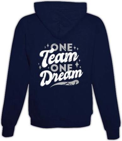 Immagine prodotto Schwesternuhr Felpa con cappuccio One Team Unisex (XXL)