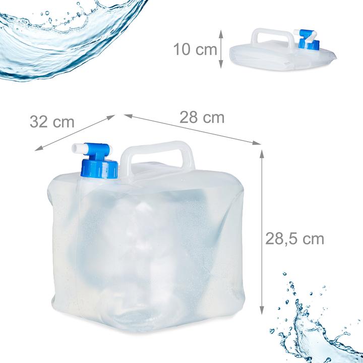 Produktbild Relaxdays Wasserkanister