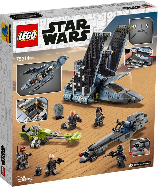 Image du produit LEGO La navette d’attaque du Bad Batch (75314, LEGO Star Wars)