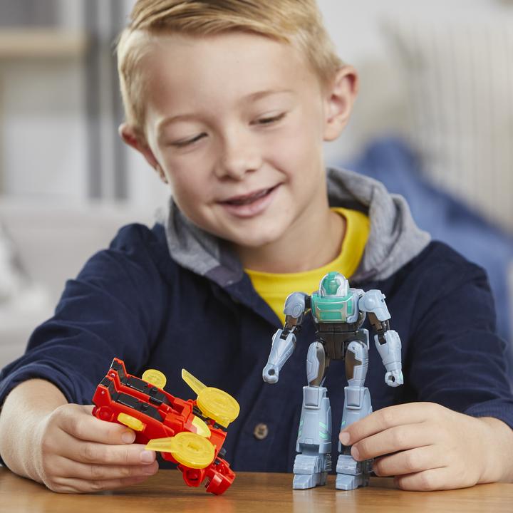 Actual product image Transformers Earthspark CombiNerf 1
