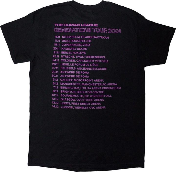 Produktbild Universal Textiles Generations Tour 24 TShirt (XL)
