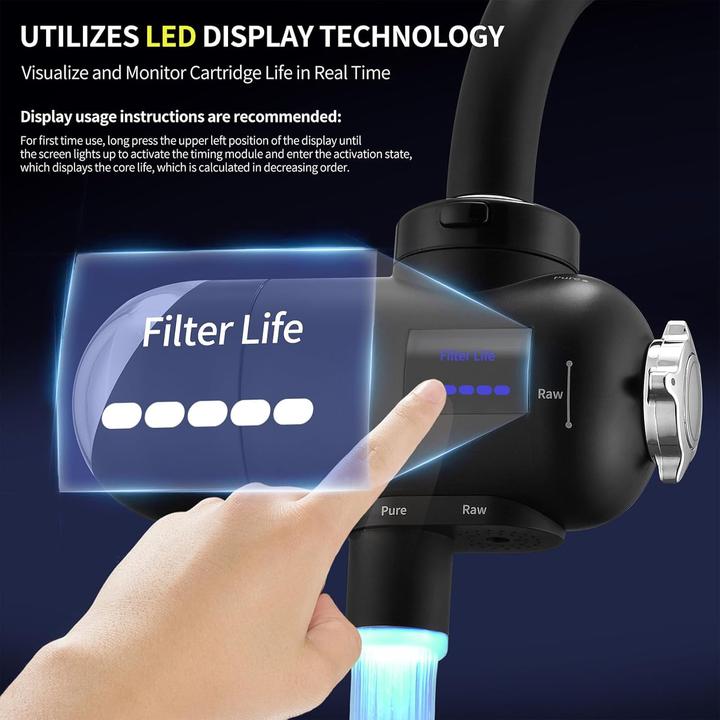 Produktbild Homelody Wasserfilter Wasserhahn 3.0 mit LED-Anzeige