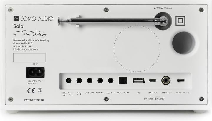 Actual product image Como Audio Solo (Web radio, Bluetooth, Wi-Fi, NFC)