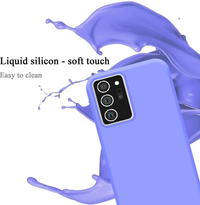 Actual product image Cadorabo TPU Liquid Silicone Case Cover (Samsung Galaxy Note 20+)