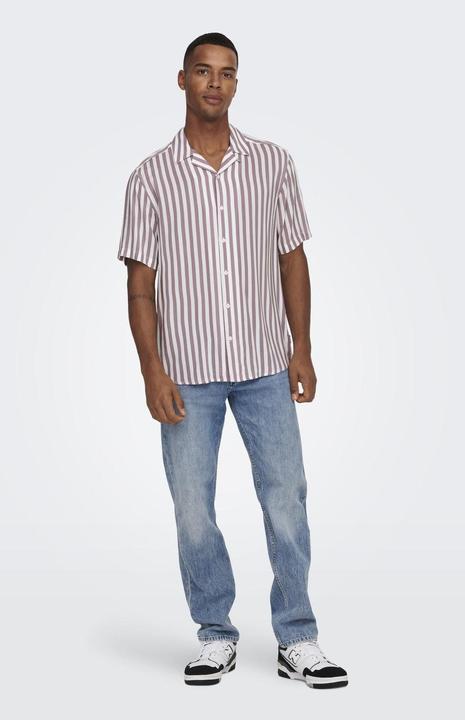 Immagine prodotto Only & Sons Camicia a maniche corte a righe (L)