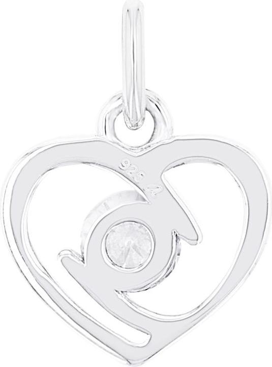 Immagine prodotto Amor Ciondolo Cupido da donna, argento 925, zirconi sintetici. | Cuore (Argento 925)