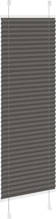 Produktbild VidaXL Plissee Stoffbreite 39,4 Cm Polyester Schwarz (60 x 200 cm)