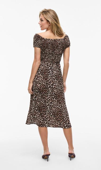 Produktbild Vila VIRITA Midi Gesmoktes Kleid (40)