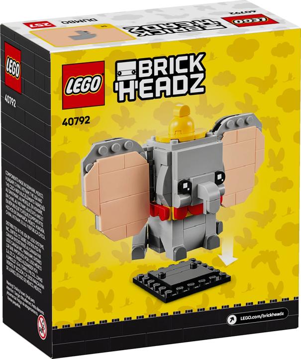 Immagine prodotto LEGO BrickHeadz 40792 Dumbo (40792, LEGO Brickheadz)