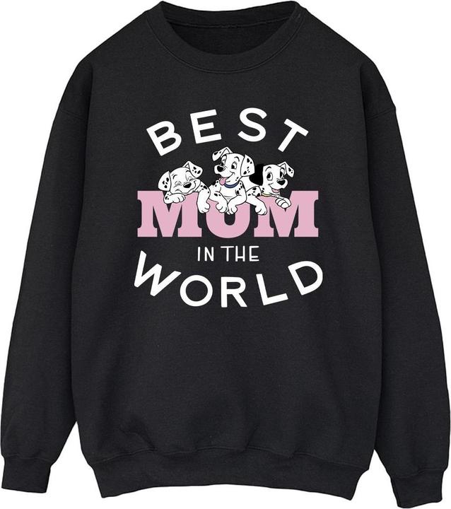 Disney 101 Dalmatians Best Mum In The World Sweatshirt (XXL)