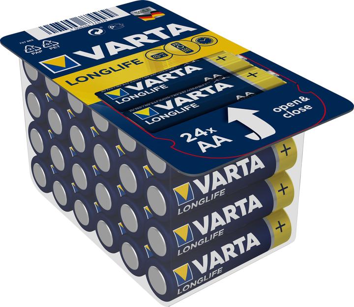 Produktbild Varta Longlife (24 Stk., AA, 2750 mAh)