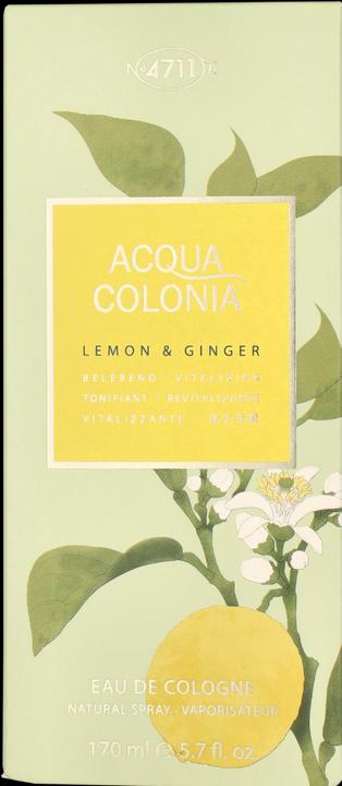 Produktbild Acqua Colonia 4711 Lemon & Ginger (Eau de Cologne, 170 ml)