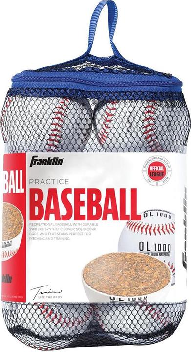 Actual product image Franklin Practice Baseball (6 pcs.)