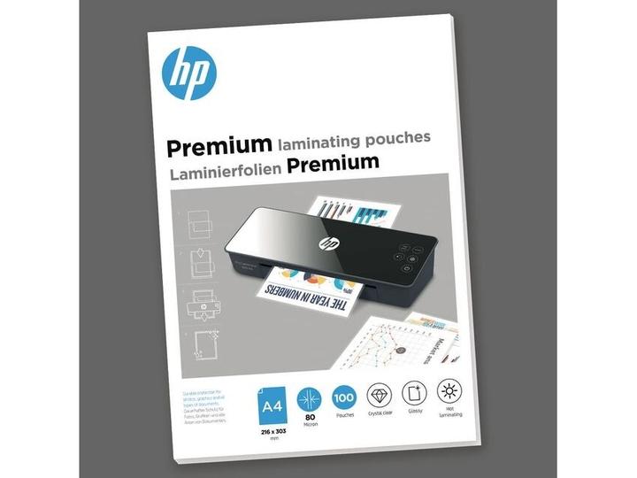 Actual product image HP Premium laminating pouches (A4, 100 Piece, 80 µm)