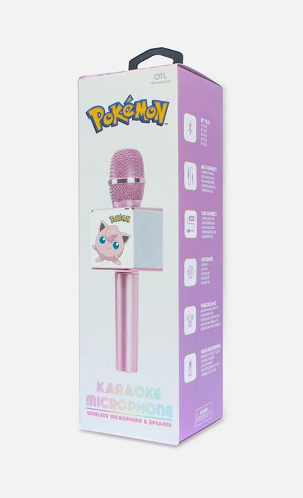 Image du produit OTL Microphone Pokémon Jigglypuff Karaoké Rose