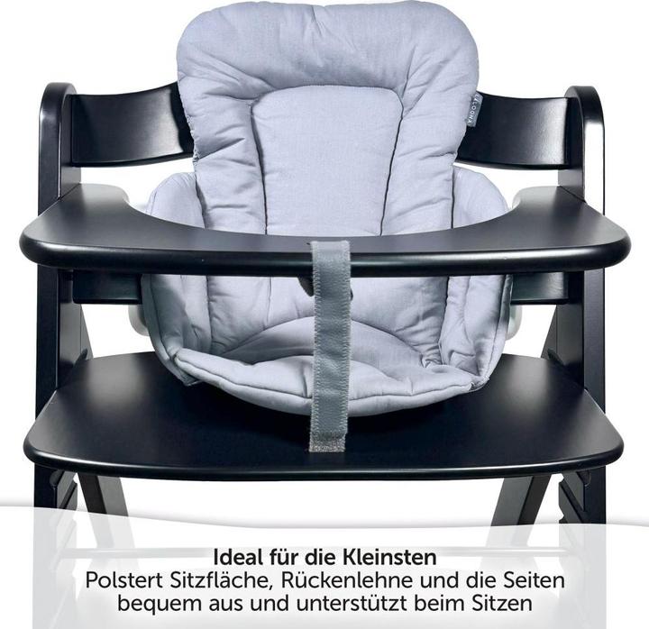 Produktbild La Loona LaLoona Sitzverkleinerer für Hochstühle Sitzverkleinerer für Hauck Alpha Hochstuhl - beschichtet