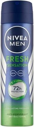 Actual product image NIVEA MEN Men's Sensation Fresh Antiperspirant 150 ml (Spray, 150 ml)