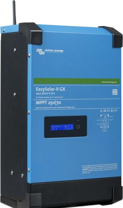 Actual product image Victron Energy EasySolar II 24/3000/70-32 MPPT 250/70 GX