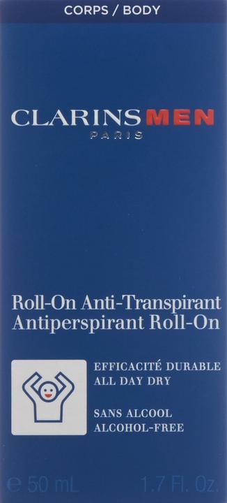 Actual product image Clarins Men Deo Roll-On (Roll-on, 50 ml)
