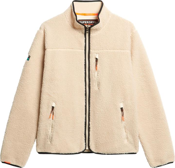 Superdry Outdoor Fleecejacke mit durchgehendem Reissverschluss (L)