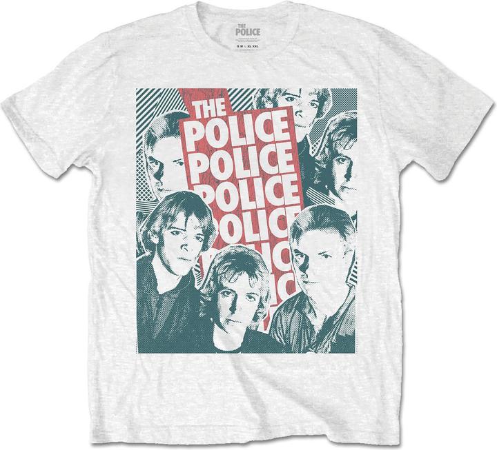 Actual product image The Police Half-Tone Faces (XL)