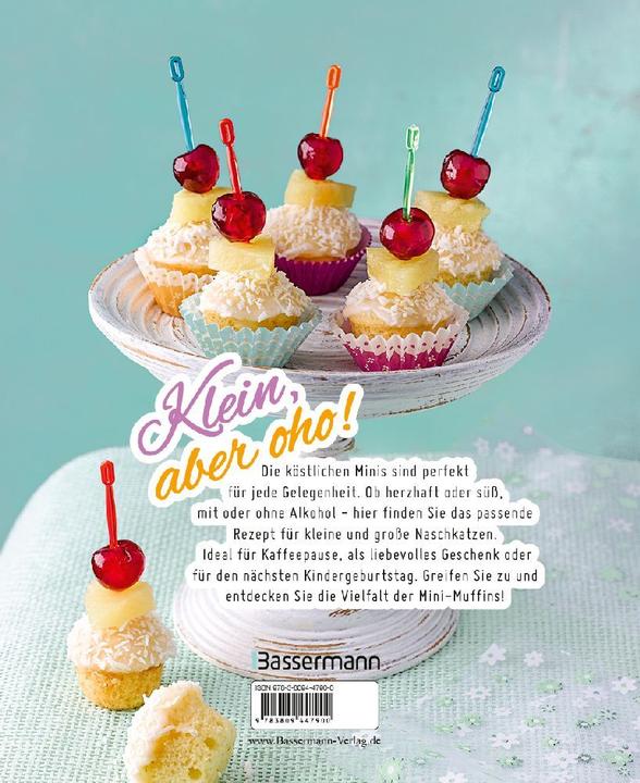 Produktbild Mini-Muffins - Die besten Rezepte. Schnelle Backrezepte für süsse und herzhafte kleine Kuchen (Deutsch, Luise Lilienthal, 2024)