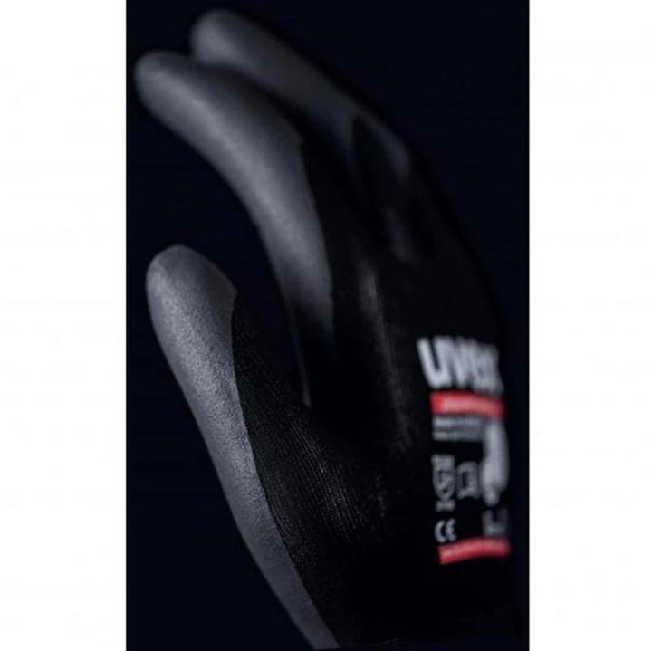 Actual product image Uvex Safety Mechanic glove Phynomic AirLite A ESD, Black (10)