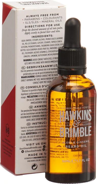 Actual product image Hawkins & Brimble Beard Oil (50 ml)