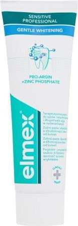 Label énergétique Elmex Sensitive Professional Gentle Whitening (blanchiment doux) (75 ml)