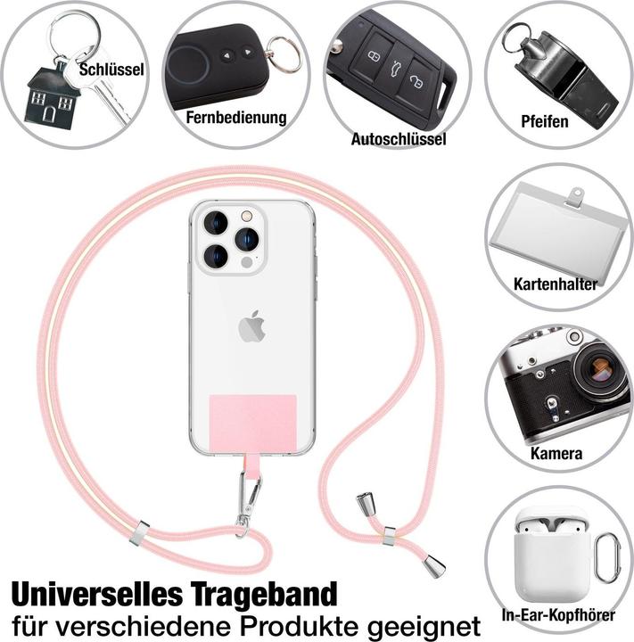 Immagine prodotto Nalia Collana universale per cellulare con cuscinetto
