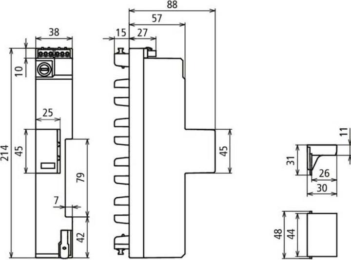 Produktbild Dehn DEHNshield ZP 909630 DSH ZP 2 SG TNC 255 Kombiableiter Typ1+