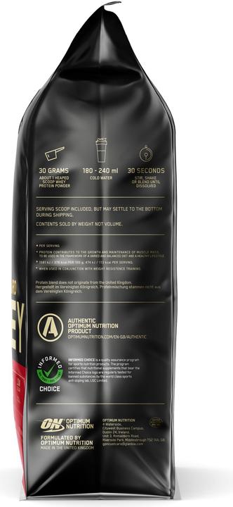 Image du produit Optimum Nutrition Gold Standard 100% Whey (Fraise, 1 pcs, 4530 g)