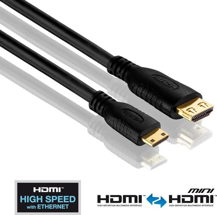 Produktbild Purelink HDMI (Typ A) — mini HDMI (Typ C) (1.50 m, HDMI)