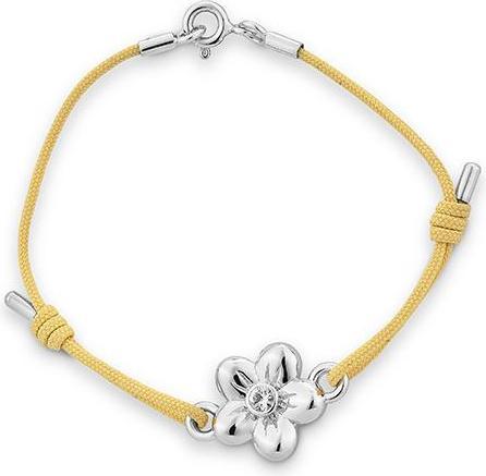 Breuning Armreif - E.Safir Weiss (750/18 K Gold)