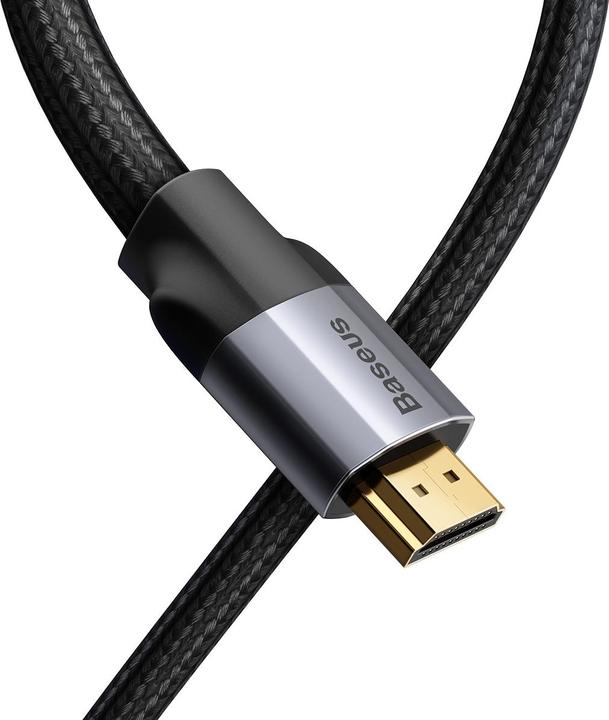Produktbild Baseus Enjoyment Series 4KHD Male To 4KHD Male Adapter Cable 5m Dark gray (5 m, HDMI)