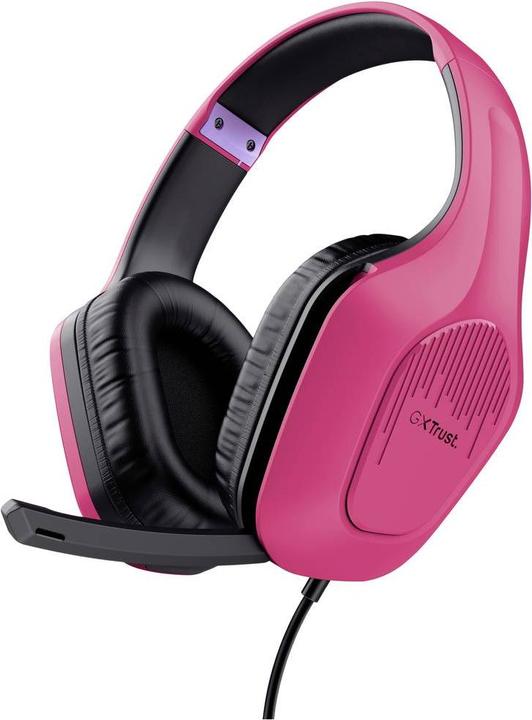Trust GXT415P CASQUE ZIROX - ROSE (Filaire)