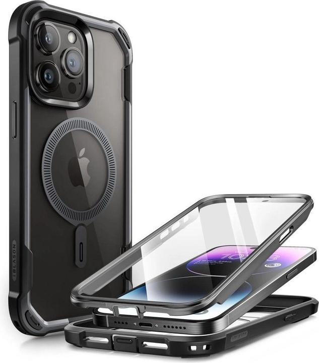 Actual product image i-Blason Iblsn Ares Mag Magsafe Iphone 15 Pro Max Black (Apple iPhone 15 Pro Max)