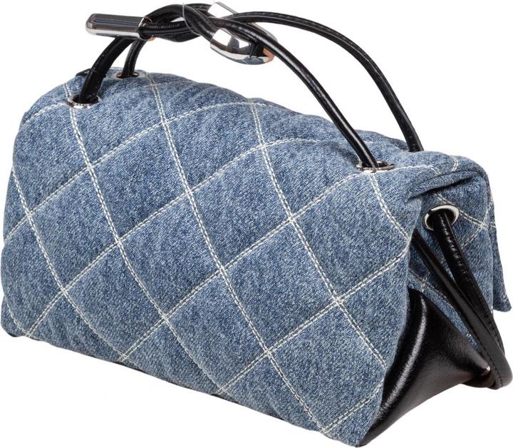 Immagine prodotto Marc Jacobs the mini dual shoulder bag in quilted denim color indigo blue