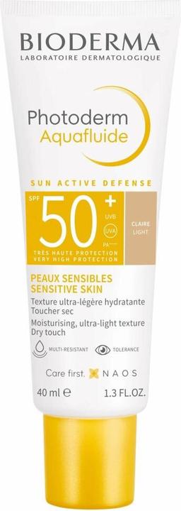 Image du produit Bioderma Photoderm Aquafluide (Crème solaire visage, SPF 50, 40 ml, 15 g)