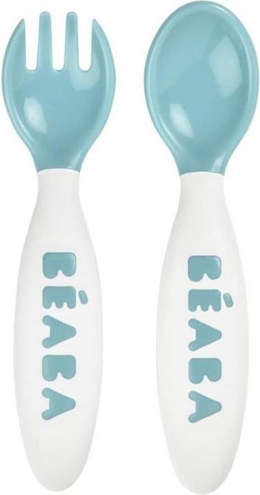Image du produit Beaba Fourchette et cuillère d'entraînement du 2e âge