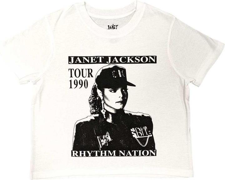 Immagine prodotto Janet Jackson Rhythm Nation Maglietta Corta Donna (L)