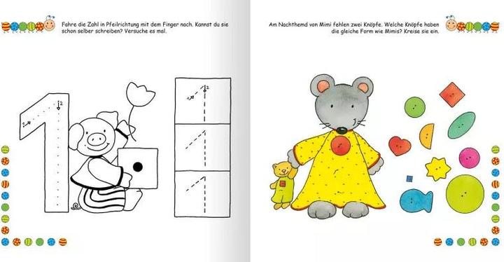 Produktbild Lernraupe - Mein grosses Übungsbuch für den Kindergarten (Deutsch, Corina Beurenmeister, Angela Wiesner, 2021)