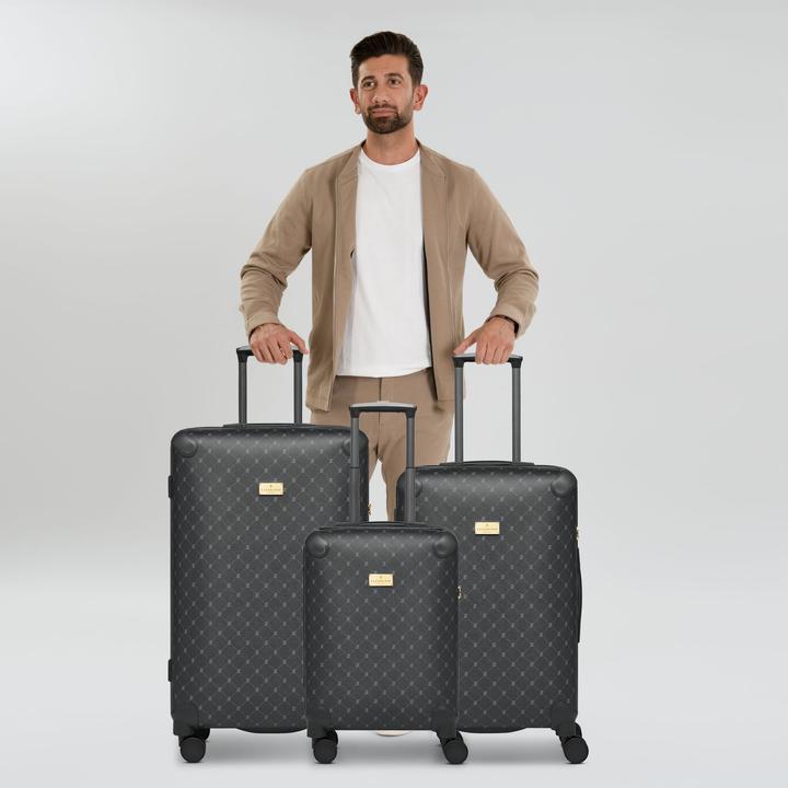 Immagine prodotto Lazarotti Palermo 4 Rollen Kofferset 3-teilig (120 l, XL (da 115l))