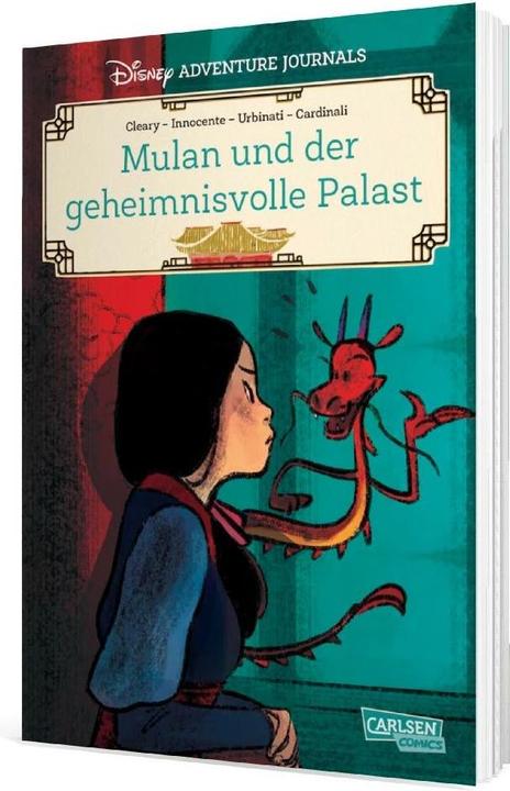 Image du produit Disney Adventure Journals: Mulan und der geheimnisvolle Palast (Allemand, Rhona Cleary, Gaia Cardinali, Ilaria Urbinati, Walt Disney, 2023)
